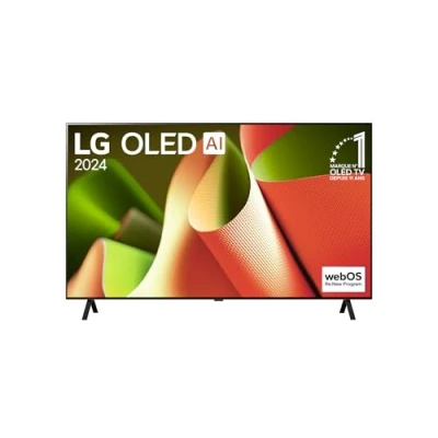 Abbildung von LG OLED TV 2024 OLED48B4 48 Zoll (121 cm) Prozessor α8 AI 4K Dolby Vision &amp; Atmos Alexa