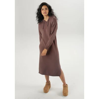 Abbildung von Aniston CASUAL Strickkleid, Kapuze mit Bindeband regulierbar NEUE KOLLEKTION