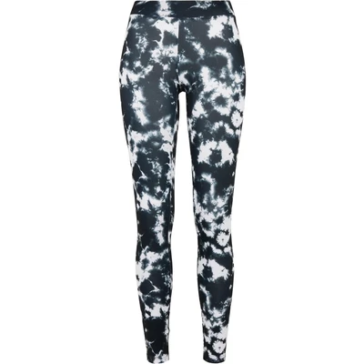 Abbildung von Urban Classics Leggings Hosen, Damen, Größe: 4XL, Black white