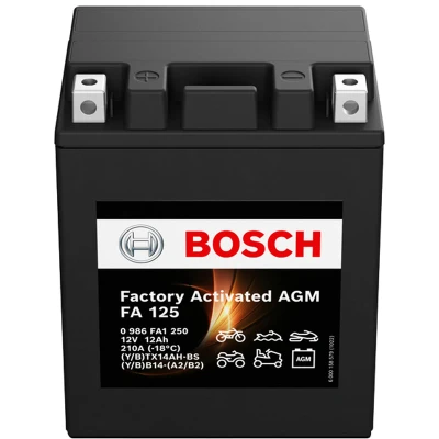 Abbildung von BOSCH 0 986 FA1 250 Batterie 12V 12Ah 210A B0
