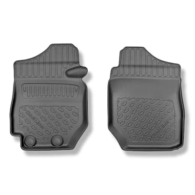 Abbildung von Mossa TPE Fußmatten Auto kompatibel mit Suzuki Jimny II GJ SUV (10.2018 ) schwarz Automatten Autoteppiche C2