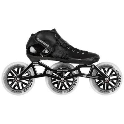 Abbildung von Powerslide Speedskate Core Performance Black 3X125, für Marathon, Damen und Herren