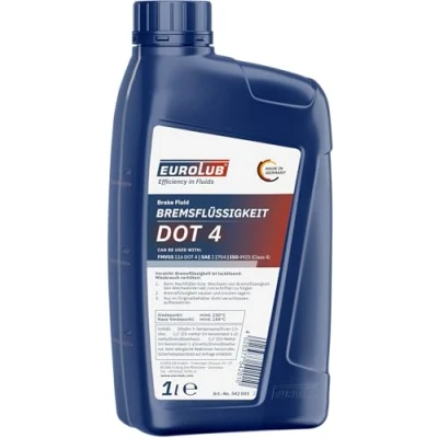 Abbildung von EUROLUB DOT4 DOT 4 542001 Bremsflüssigkeit 1 IVECO: EuroCargo I III, RENAULT TRUCKS: Midliner