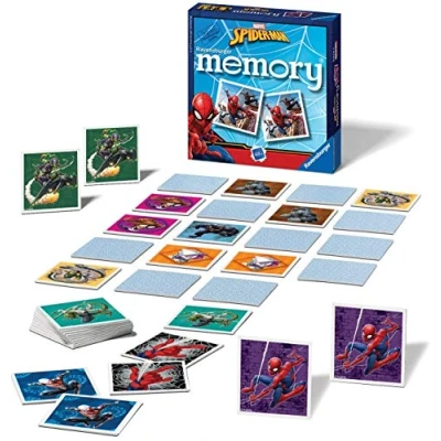Abbildung von Spiderman Spiel, Memory Mini Memory® 48 Bildkarten Marvel Spider Man Ravensburger
