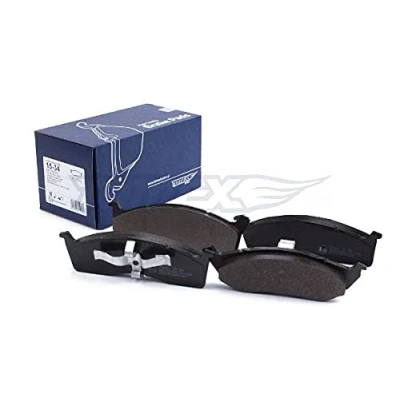 Abbildung von TOMEX brakes TX 15 34 Bremsbelagsatz Vorderachse CHRYSLER: Voyager / Grand 3, 300M Limousine, NEON 2, DODGE: 2