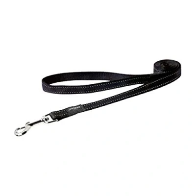 Abbildung von Rogz Utility Leine Schwarz Hundeleine 140x1.6 cm...
