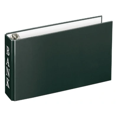 Abbildung von VELOFLEX Bankringbuch 2 Ringe DIN A6 quer 4.5 cm schwarz