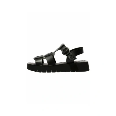 Abbildung von Fly London Damen SUDY246FLY Sandal, Black, 41 EU