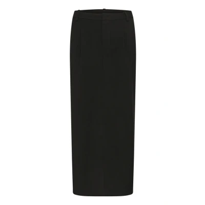 Abbildung von Kaffe Merle Maxirock, Damen, Größe: 42, Black deep