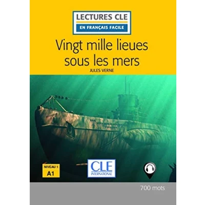 Abbildung von 20 000 lieues sous les mers Livre + audio online (Lectures CLE en français facile)