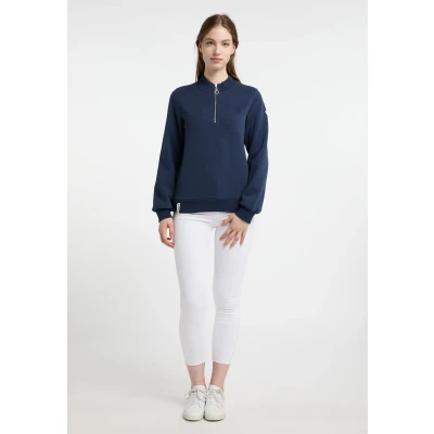 Abbildung von DREIMASTER Maritim Damen Troyer XS / Dunkelmarine 70% Baumwolle 30% Polyester