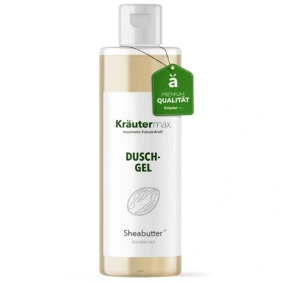 Abbildung von Sheabutter Duschgel Naturkosmetik für Haare und Haut Natürlich 1 x 250 ml