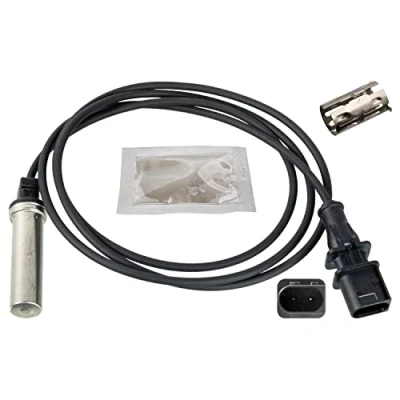 Abbildung von FEBI BILSTEIN 172410 ABS Sensor Hinterachse links mit Fett, Hülse 1185 1450 MERCEDES BENZ: ACTROS MP4