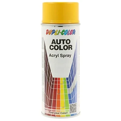 Abbildung von DUPLI COLOR 537905 Fahrzeug Kombinationslack 400ml Spraydose gelb AQUA ECO+ RAL 3000 feuerrot glänzend 350 ml