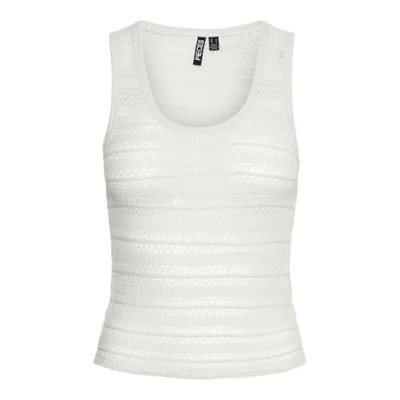 Abbildung von Pieces Pcagda Top, Damen, Größe: XS, Cloud dancer