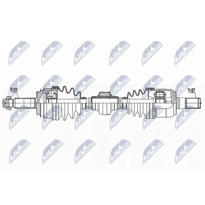 Abbildung von Antriebswelle NTY NPW HY 620