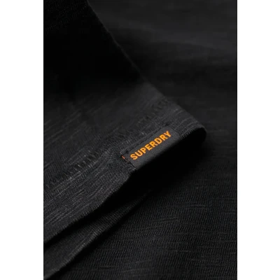 Abbildung von Superdry CREW NECK SLUB Tshirt basic, Herren, Größe: Small, Black
