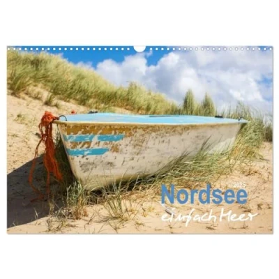 Abbildung von Nordsee einfach Meer (Wandkalender 2025 DIN A3 quer), CALVENDO Monatskalender