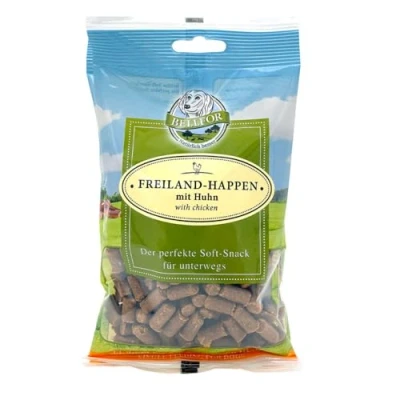 Abbildung von Bellfor Soft snack für Hunde mit Huhn Freiland Happen 200 g