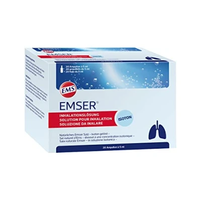 Abbildung von Emser Inh. Lösung Inhalationsampullen