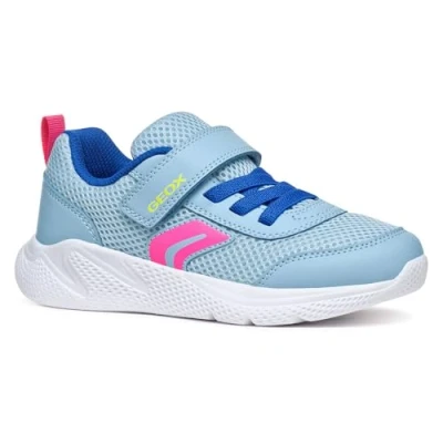 Abbildung von Geox Sprintye GIRL Sneaker low für Kinder, Größe: 35, Sky/royal Schuhe