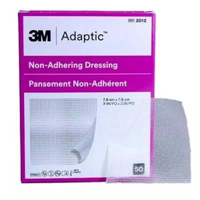 Abbildung von Adaptic 7,6x7,6 cm feuchte Wundauflage 3 50 St