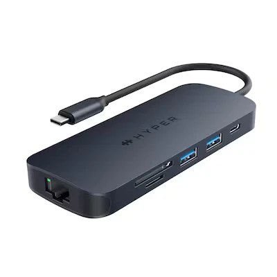 Abbildung von Hyper HyperDrive EcoSmart Gen2 Universal USB C 8 in 1 Hub 140W
