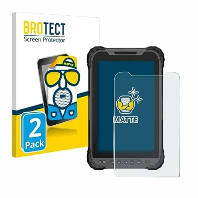 Abbildung von BROTECT Entspiegelungs Schutzfolie für GeoMax Zenius 800 (2 Stück) Matte Displayschutz Folie, Anti Reflex, Fingerprint