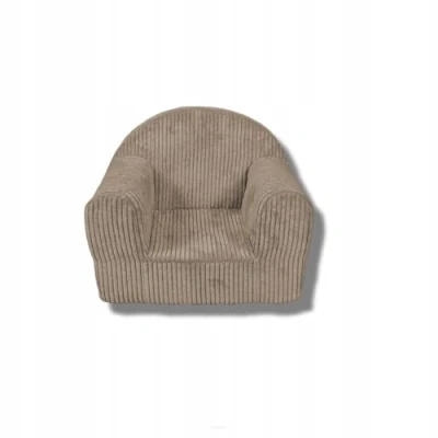 Abbildung von FORTISLINE Kindersessel Mini in Cord Komfort und Stil Braun Kinderzimmer