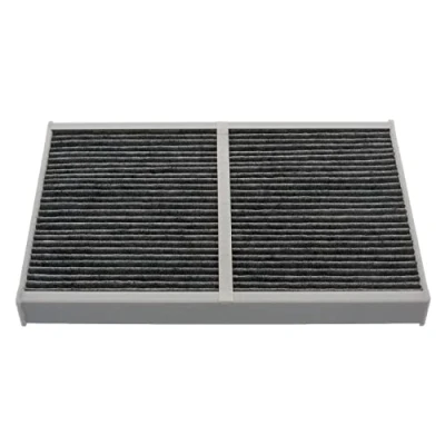 Abbildung von FEBI BILSTEIN 47814 Innenraumfilter Aktivkohlefilter 303 201 32 VOLVO: FH II, FH, RENAULT TRUCKS: T Serie