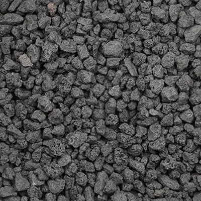 Abbildung von GarPet Lavasteine Lavastein Lavagranulat Grill Garten Lava Lavakies Anthrazit 20 L 8 16