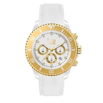 Abbildung von Ice Watch Chronograph, Herren, Größe: One Size, Weiß