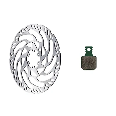 Abbildung von Magura Bremsscheibe MDR C, Ø 160 mm, 6 Loch und Bremsbelag 8.S, Sport