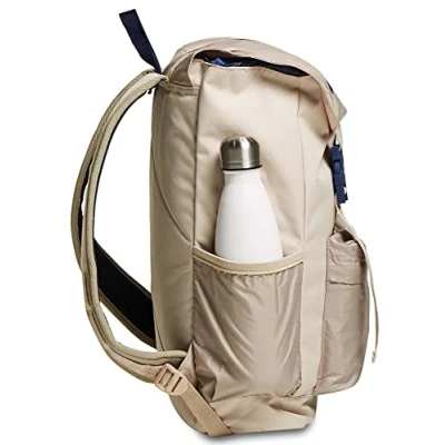 Abbildung von INVICTA CHAT LEGACY, Rucksack aus nachhaltigem Stoff, Praktisch &amp; Unisex, Leicht, kompakt, mit Laptopfach, Büro, Uni, Arbeit; Reise, Sport&amp;Freizeit, italienisches Design, weiß