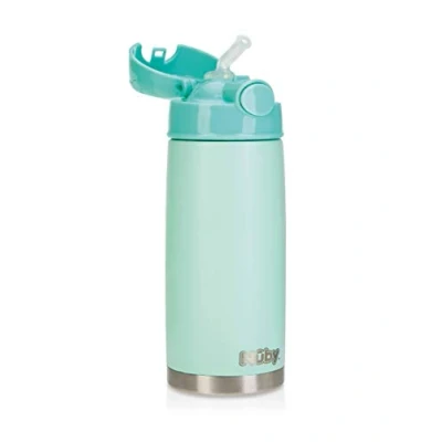 Abbildung von Nûby Pastellfarbener Thermosbecher aus Edelstahl 420 ml 2 Jahre+, Grün