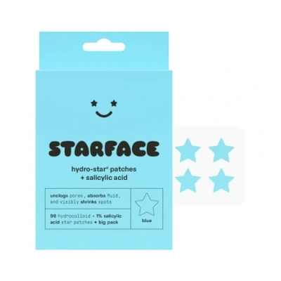 Abbildung von Starface Hydro Star + Salicylsäure BIG PACK, Hydrokolloid Pflaster mit 1% Salicylsäure, hilft sichtbar zu schrumpfen und beruhigen, niedliche Sternform (96 Stück)