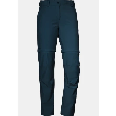Abbildung von Schöffel ZIP OFF Outdoorhose, Damen, Größe: 18, Blau