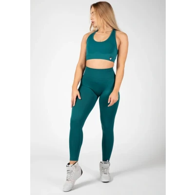 Abbildung von Gorilla Wear YAVA Seamless Leggings Hosen, Damen, Größe: M/L, Green