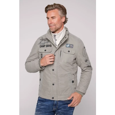 Abbildung von CAMP DAVID Fieldjacket mit Druckknopfriegel hinten am Saum