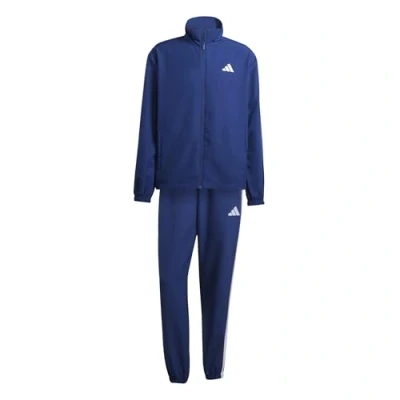 Abbildung von adidas Sportswear Basic 3 Stripes SET Trainingsanzug, Herren, Größe: XXL, Dark blue