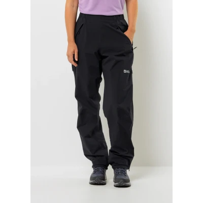 Abbildung von Jack Wolfskin Rainy DAYS Outdoorhose, Damen, Größe: Large, Black