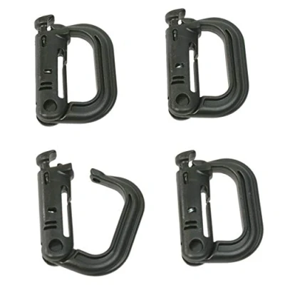 Abbildung von valonic Karabiner Grimloc Karabiner, Molle, Plastik Karabinerhaken valonic, (4 St)