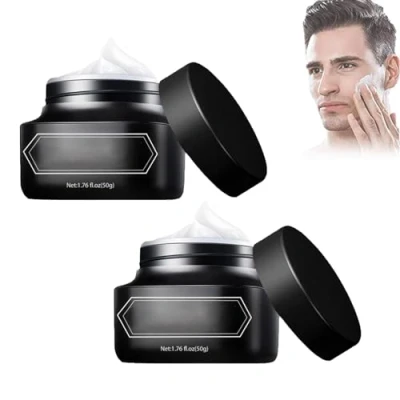 Abbildung von Herren Make up Creme, feuchtigkeitsspendende Concealer Tone Gesichtscreme für Männer, revitalisierende alle Hauttypen (2pcs)