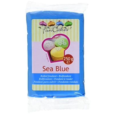 Abbildung von FunCakes Fondant Sea Blue 4er Pack (4 x 250 g)