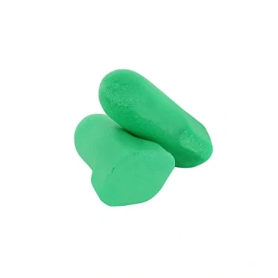 Abbildung von Howard Leight by Honeywell MAXIMUM LITE Einweg Ohrstöpsel ohne Kabel, grüne Farbe, konturierte T Form, ideal für Arbeiter mit kleineren Gehörgängen, SNR 34 dB (BOX 200 Paar)