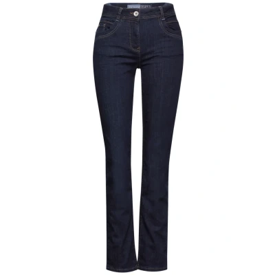 Abbildung von Cecil Rinsed Jeans Slim Fit, Damen, Größe: 25x32, Blau