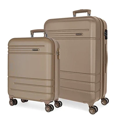 Abbildung von Movom Galaxy Koffer Set, blau, 55/68 cm, starr, ABS Kombinationsverschluss, seitlich, 109 l, 6,56 kg, 4 Räder, Handgepäck