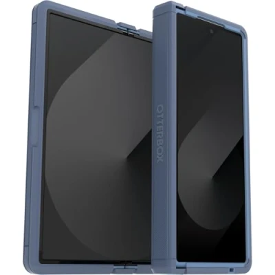 Abbildung von OtterBox Defender XT Hülle für Samsung Galaxy Z Fold6, stoßfest, Ultra robust, schützende Hülle, 4X getestet nach Militärstandard, Faltbare Handys, Blau