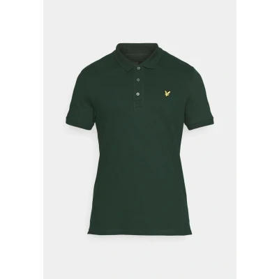 Abbildung von Lyle &amp; Scott Plain Poloshirt, Herren, Größe: XL, Dark green