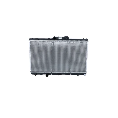 Abbildung von NRF 53941 Kühler, Motorkühlung Aluminium 555 380 34 mit Anbauteilen Kühlrippen gelötet CITROËN: C5 I Schrägheck